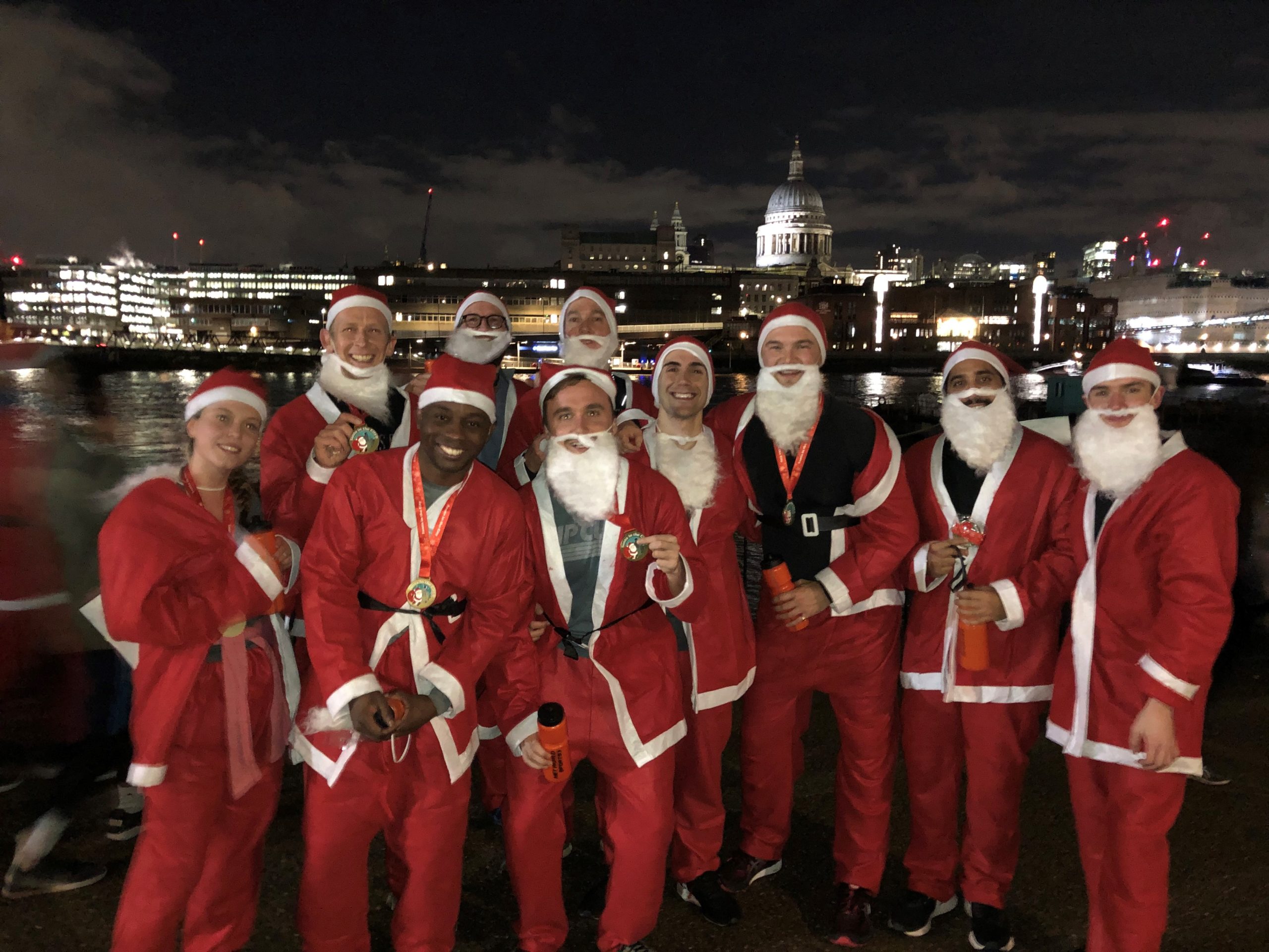 Centrus takes part in London’s iconic Santa Run to support Single Homeless Project